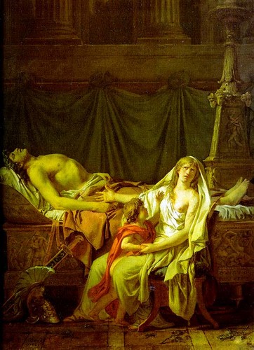 Andromache mourning Hector