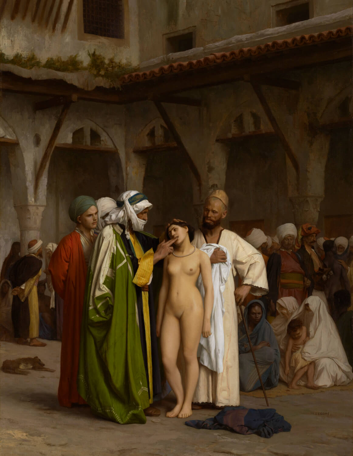 Arab concubines market