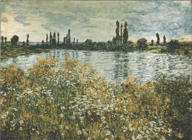 The banks of the Seine. Veteuil