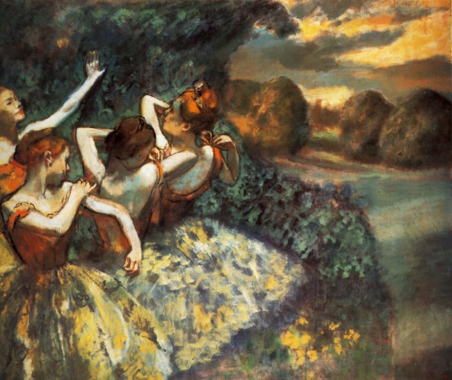 Four dancers