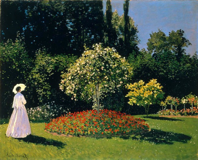 Lady in the Garden of St. Andress
