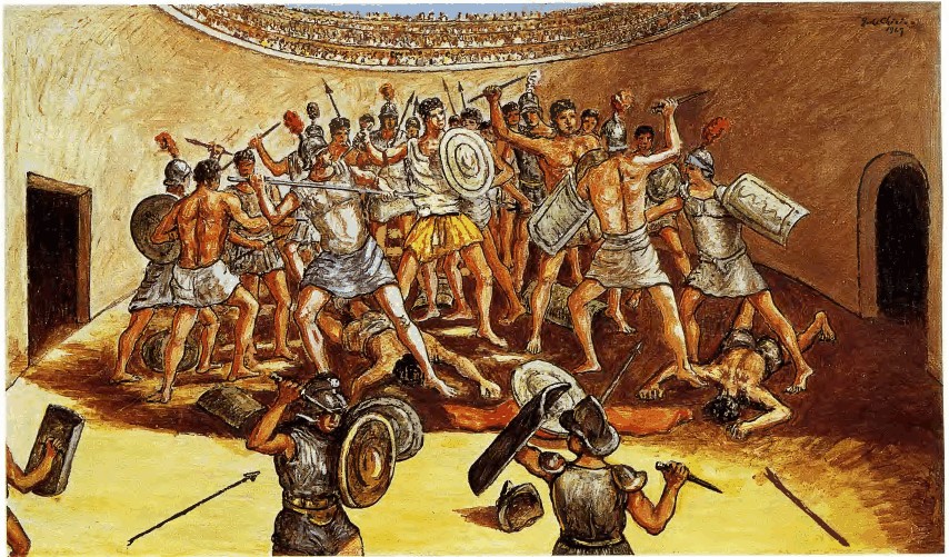 The Gladiator Cycle of Paintings