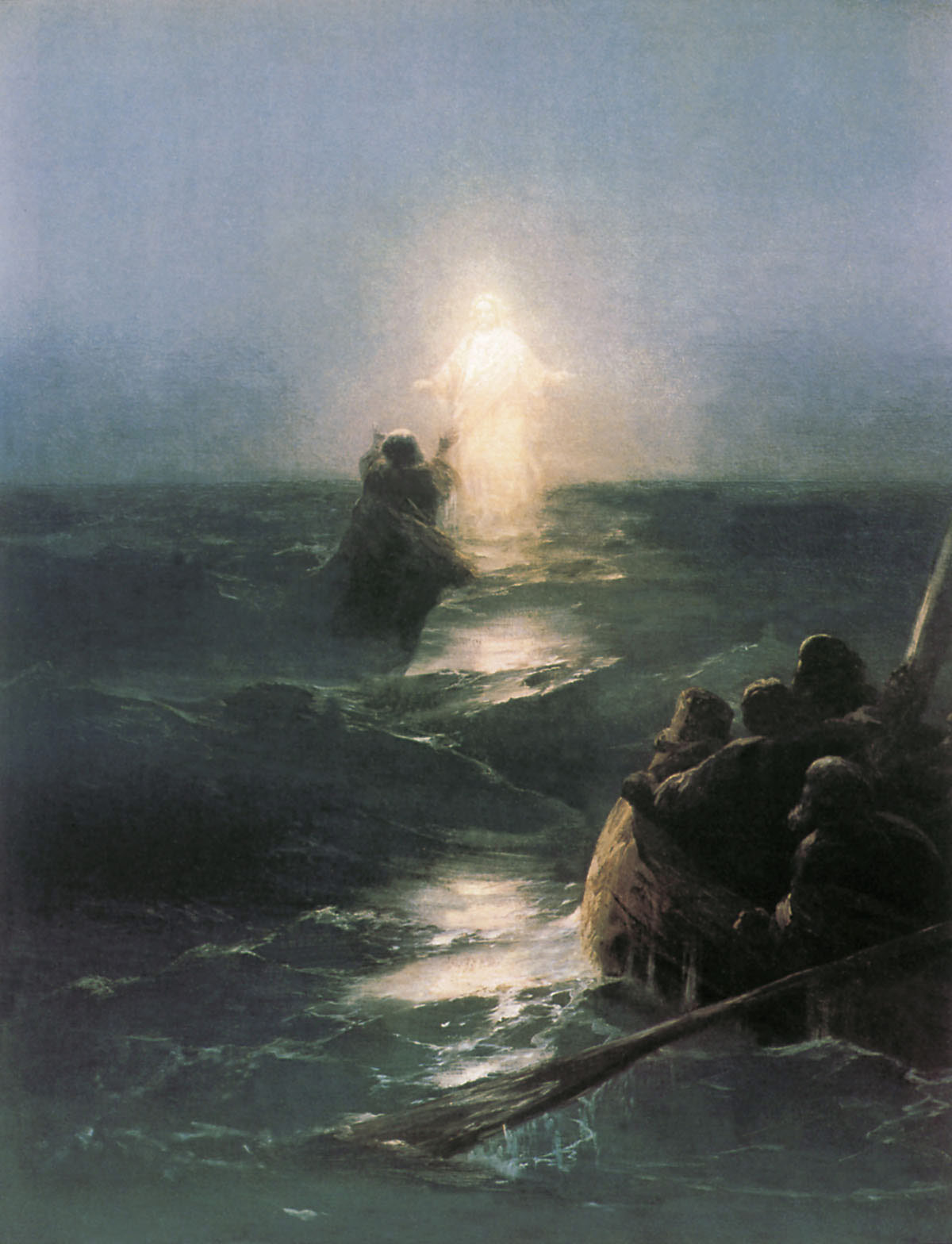 The Walking on Waters, Aivazovsky