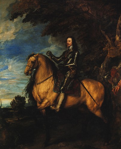 Equestrian portrait of Charles I