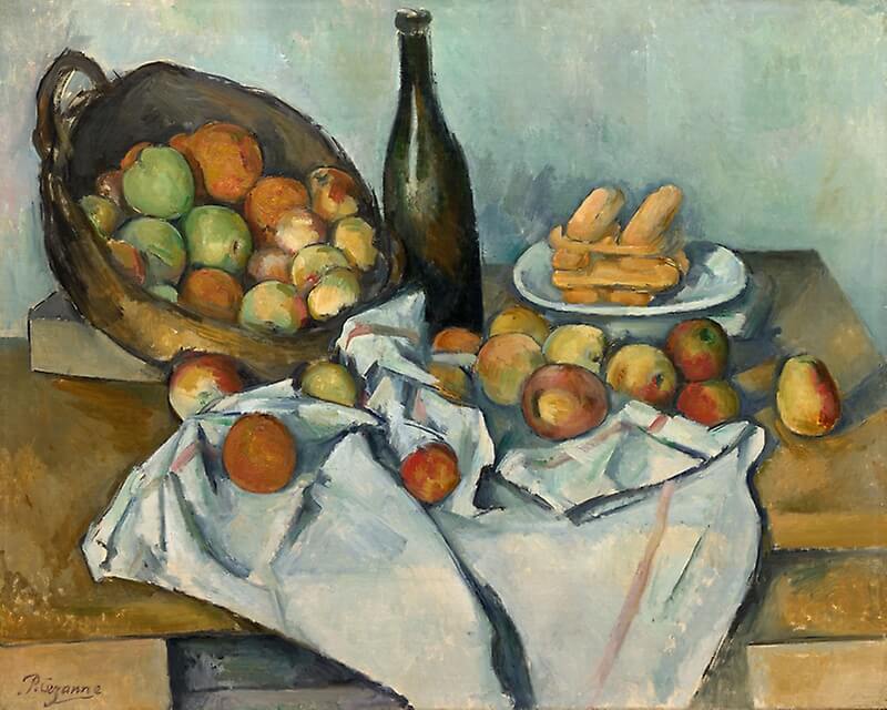 Still Life with Basket of Apples