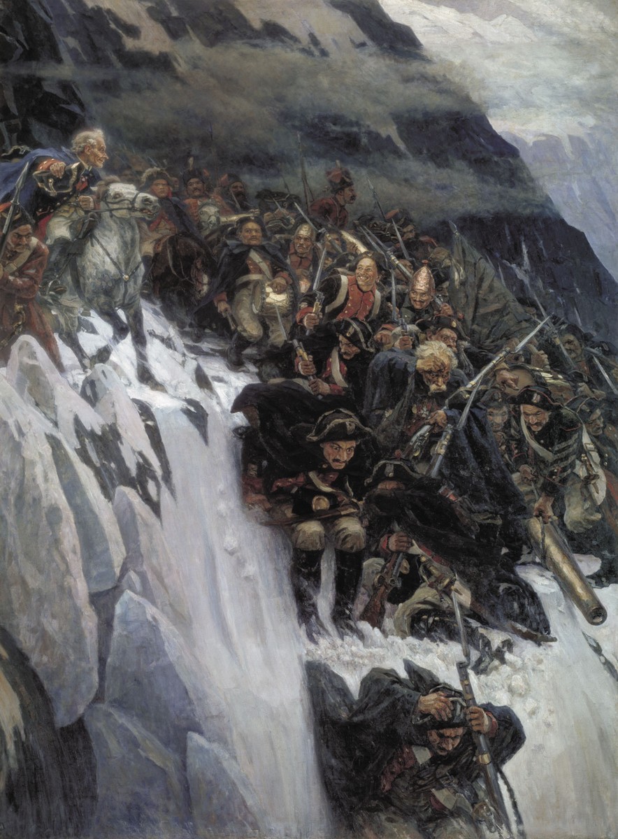 Suvorov's crossing of the Alps