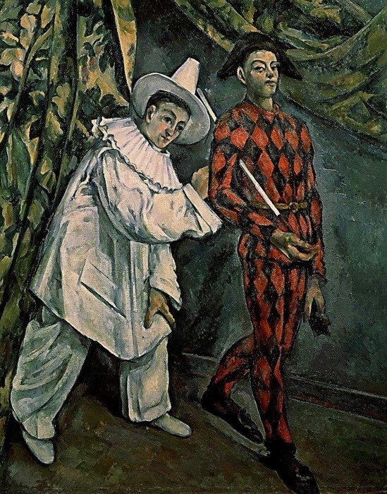 Pierrot and Harlequin