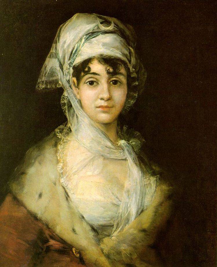 Portrait of actress Antonia Sarate