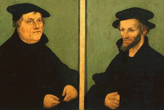 Portrait of Martin Luther and Philip Melanchthon