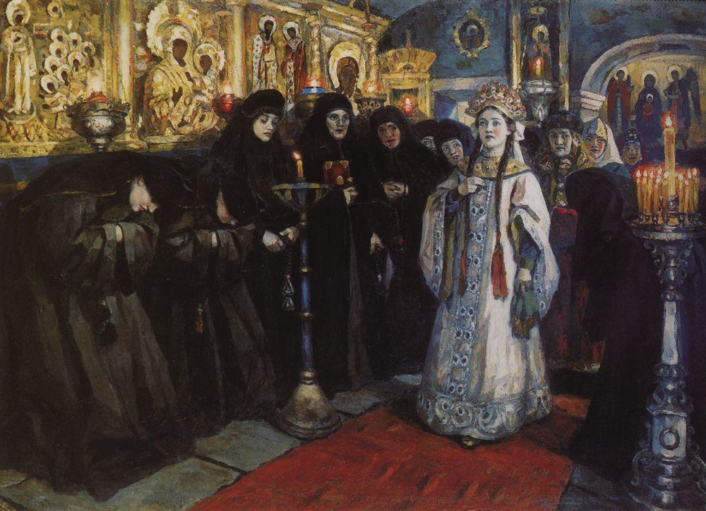 The Tsarina's visit to a nunnery