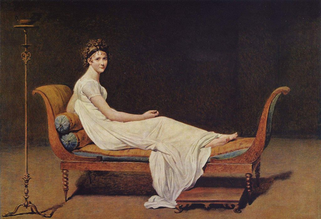Portrait of Madame Recamier
