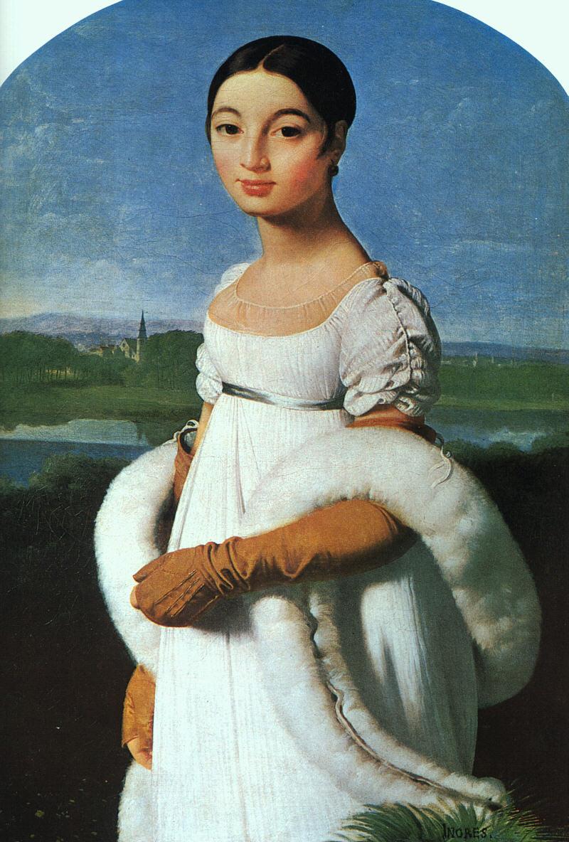 Portrait of Mademoiselle Riviere