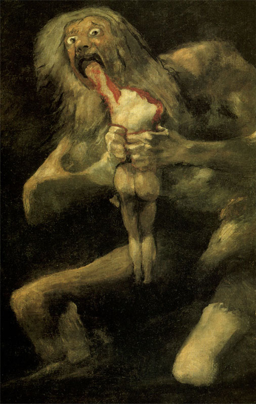 Saturn devouring his son