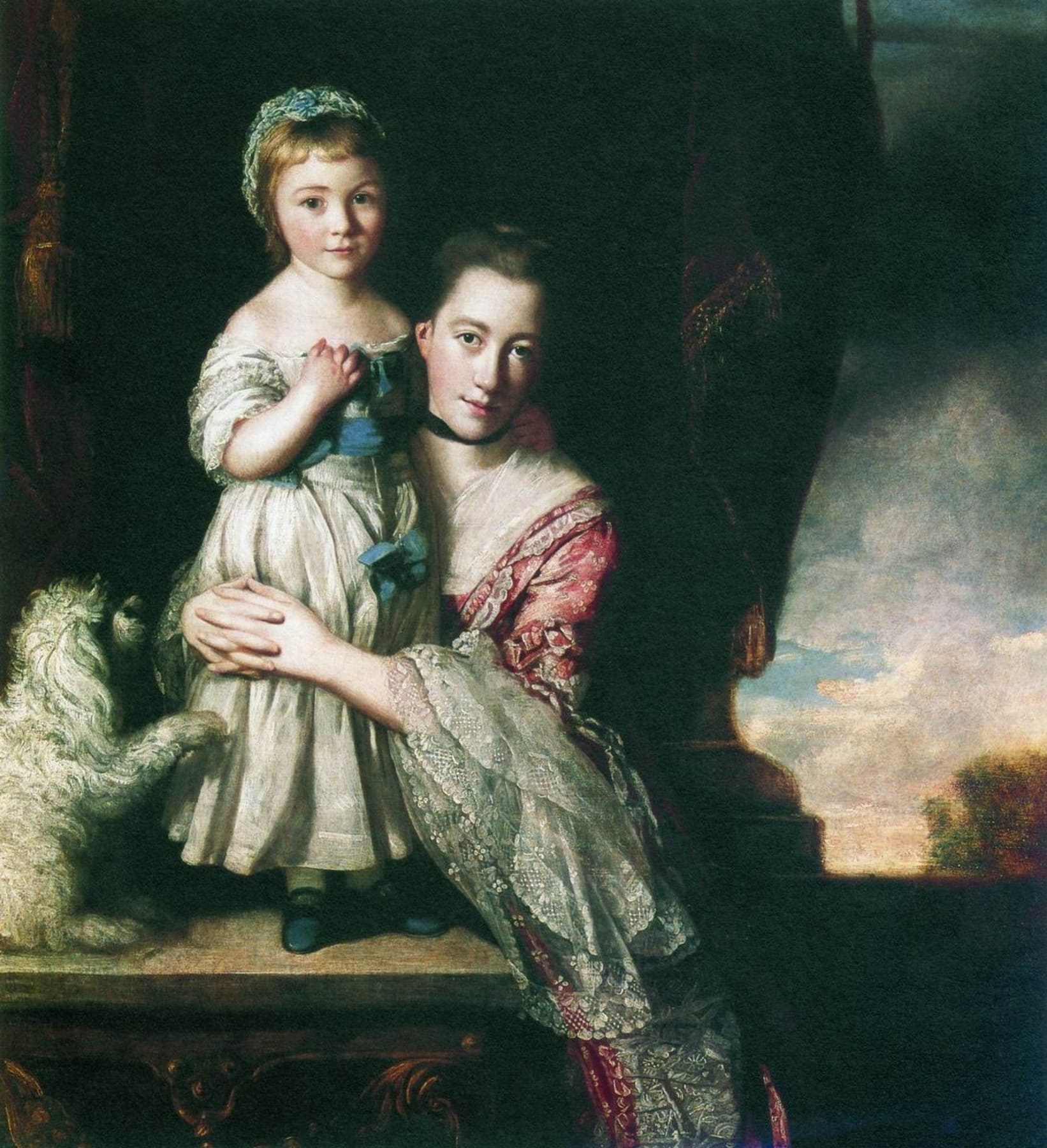 Countess Spencer and her daughter Georgiana